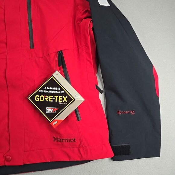 Marmot Patrol Jacket Gore Tex Pro Womens S Hooded Pro Shell Ski Snow MSRP $500 - Picture 4 of 13